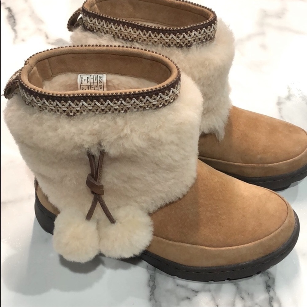 UGG Sleepskin waterproof brie boot.